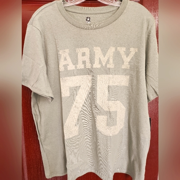 NWT olive green Army short-sleeved tee size women's 1X #2 - Picture 1 of 3